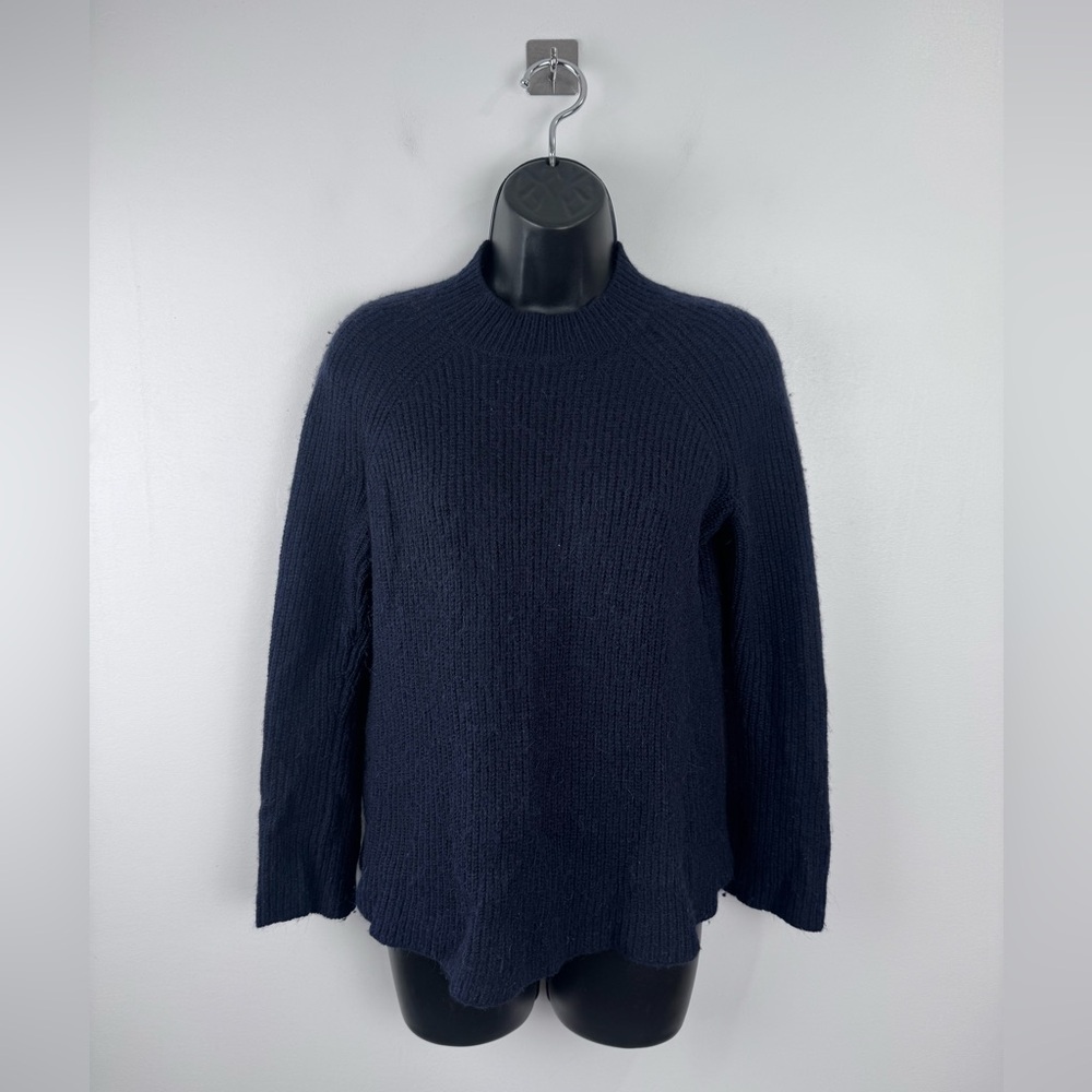 Vince Women Merino Wool‎ Navy Blue Sweater Size XS